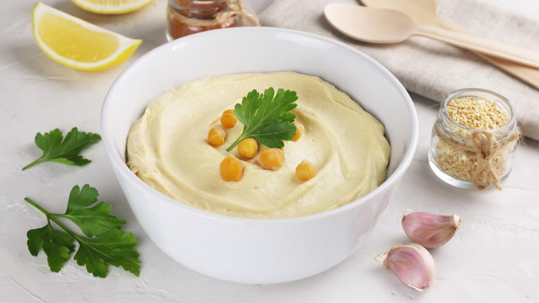 Bowl of hummus