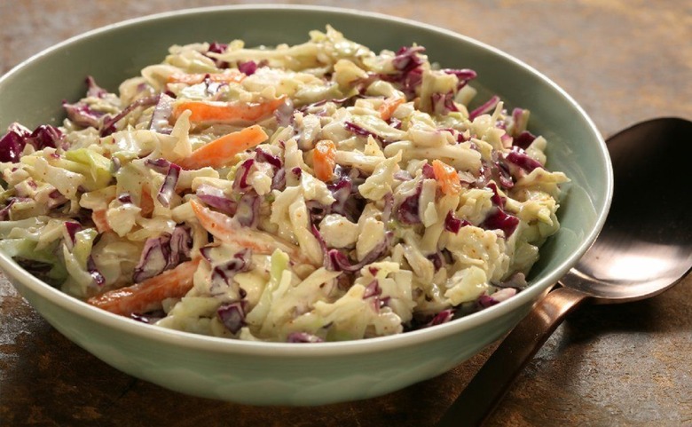 Creamy Tricolor Slaw