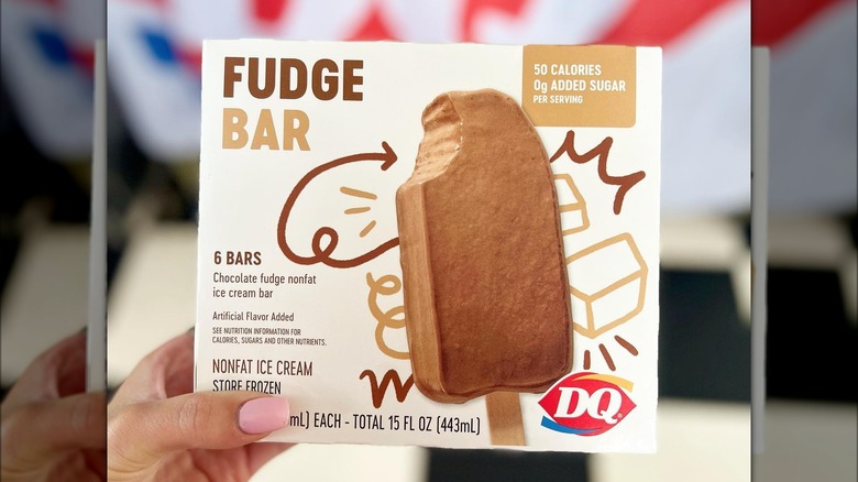 Dairy Queen Fudge Bar box