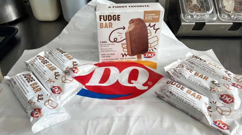 Dairy Queen Fudge Bar box