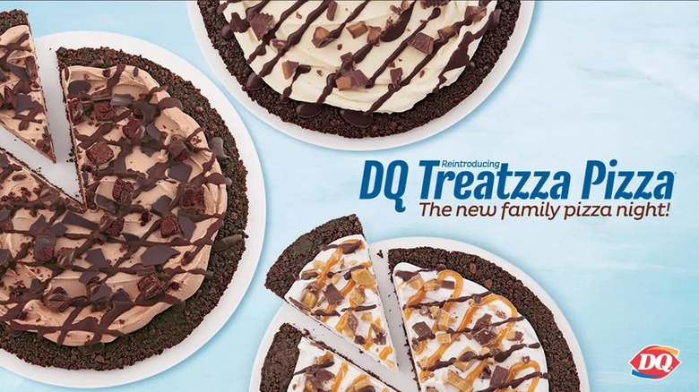 Dairy Queen Treatzza Pizzas