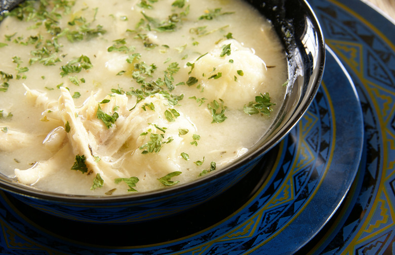 Greek Avgolemono Soup 