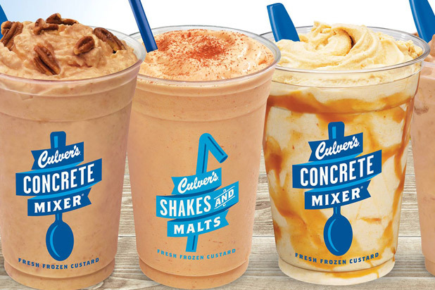 Culver's Pumpkin Spice Shake