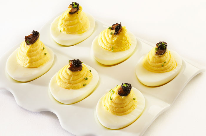 Truffled Deviled Eggs