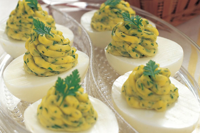 Herbed Deviled Eggs