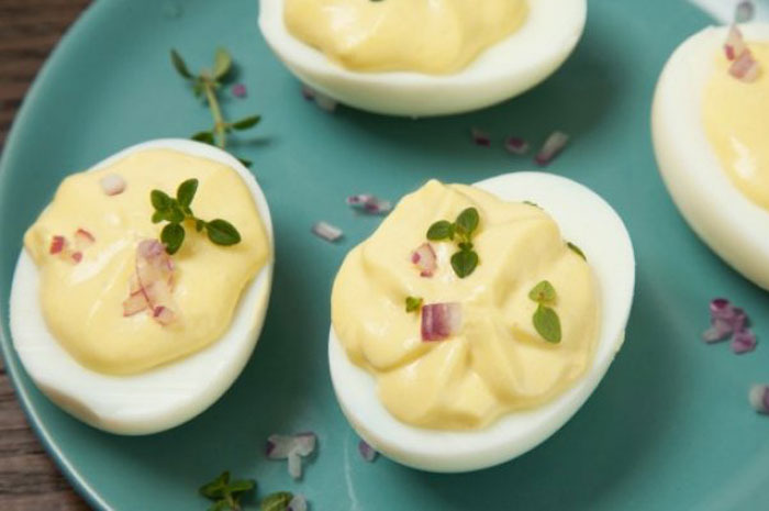 Jalapeño Deviled Eggs