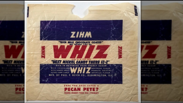 whiz wrapper in plastic