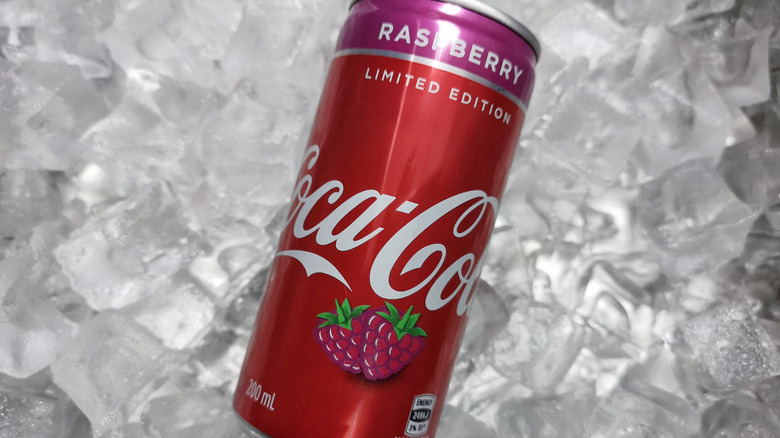 Coca-Cola Raspberry can