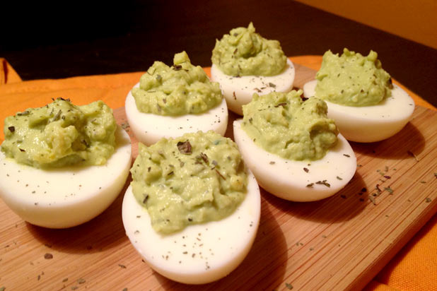 Avocado Deviled Eggs