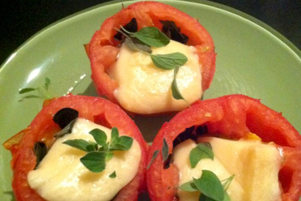 Baked Tomatoes with Parmesan and Oregano