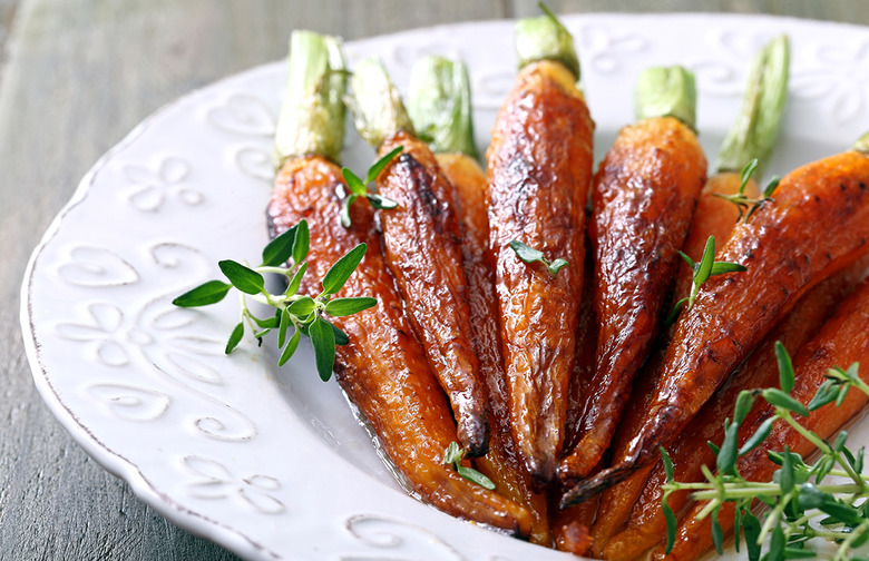 Citrus Glazed Roasted Carrots