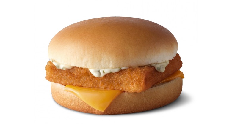 filet-o-fish white backdrop