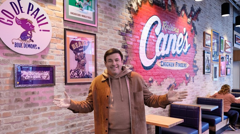 Todd Graves at Raising Cane's restaurant