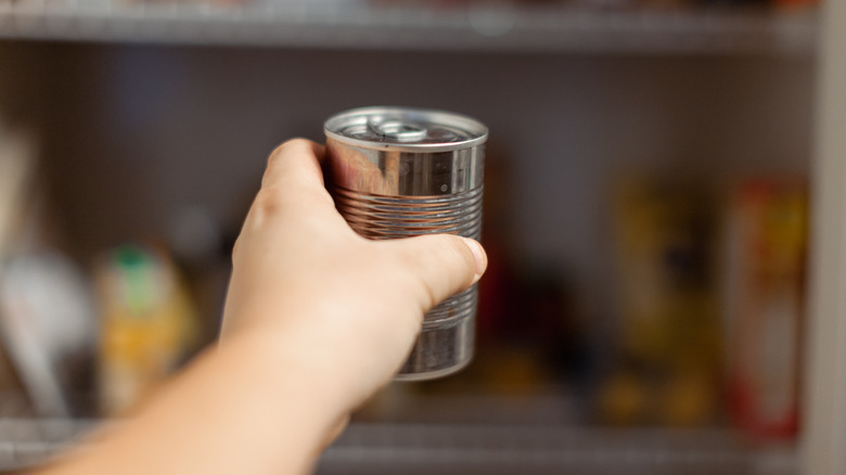 Can in pantry