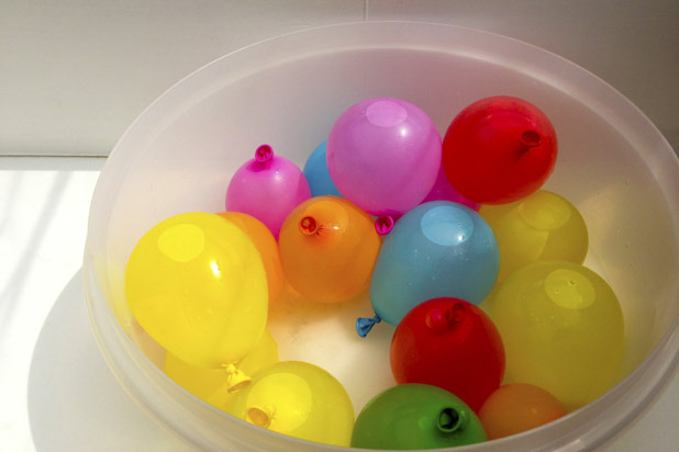 Use Water Balloons