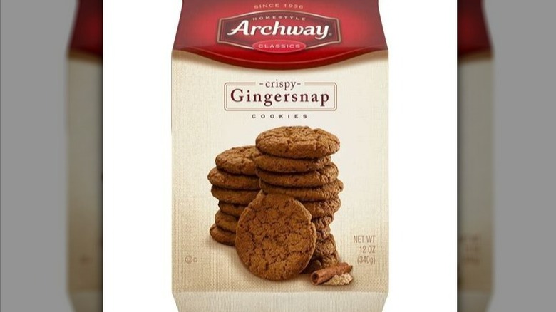 Archway Classics Gingersnap Cookies bag