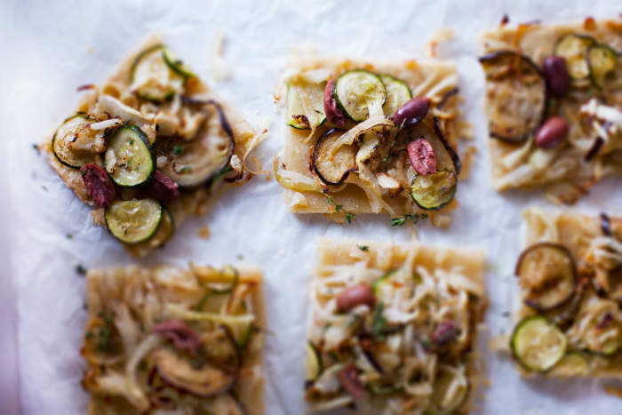 Fernanda Capobianco's Pissaladière with Vegetables and Olives 