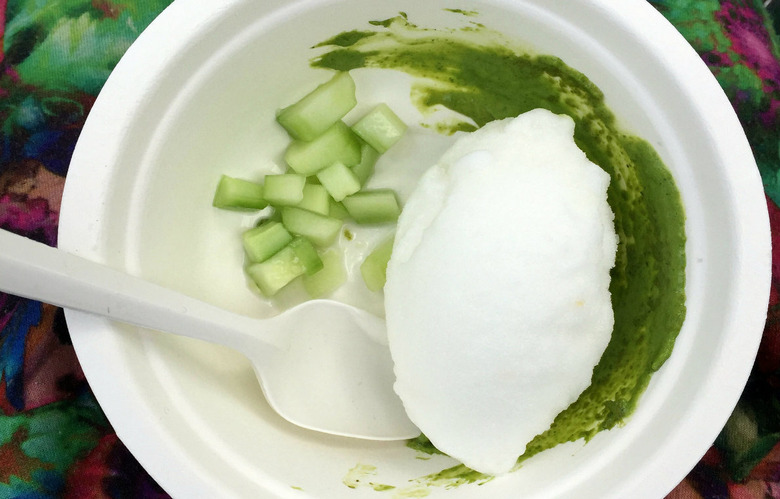 Cucumber Mint Sorbet