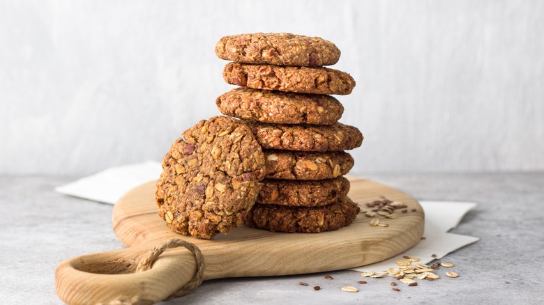 Cookies with various nuts