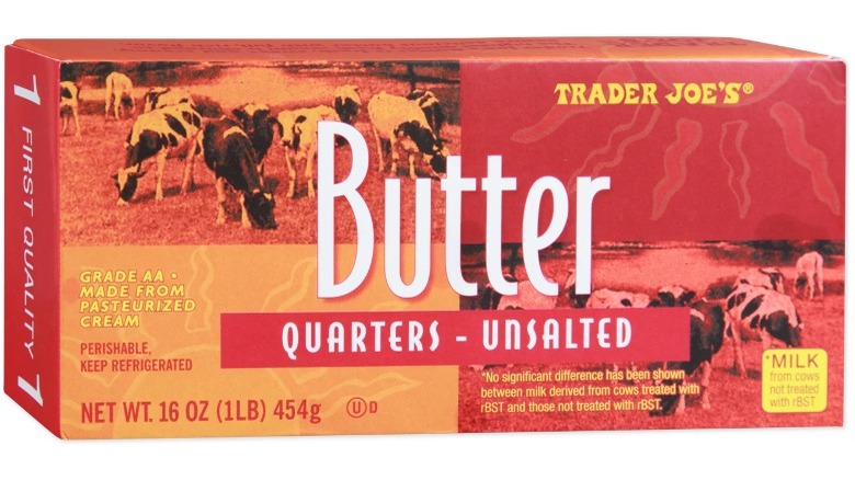 Trader Joe's Butter Quarters, Unsalted