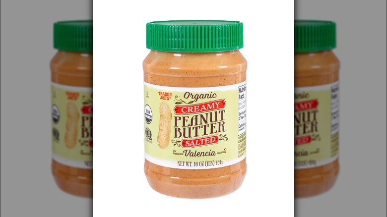 Trader Joe's Organic Creamy Peanut Butter Salted Valencia