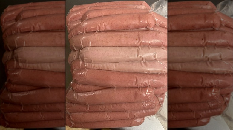 AW Farms recalled hot dogs in vacuum-sealed packaging