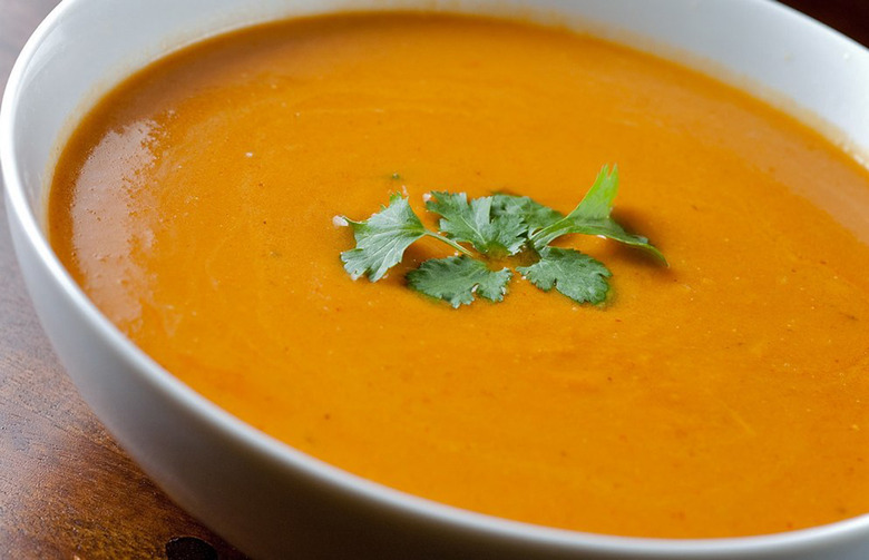 Chilled Butternut Coconut Soup