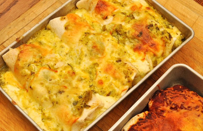 Cheddar Cheese Enchiladas