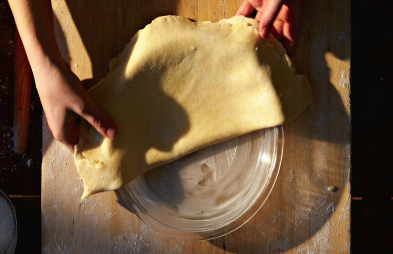 "Bake" a Pie Crust