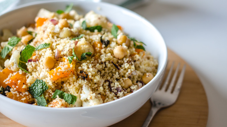 couscous and chickpea salad