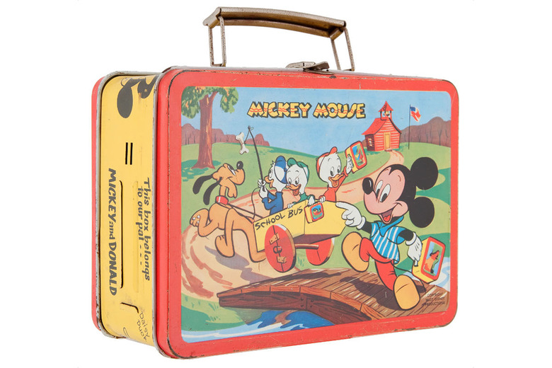 Adco Liberty, Mickey Mouse & Donald Duck (1954), $900; Steel Bottle, $1,650