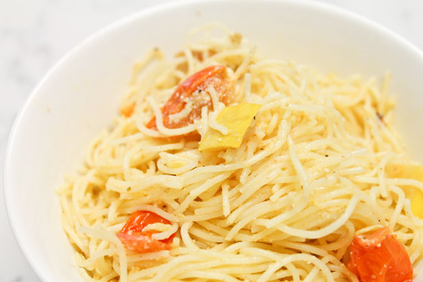 Pasta with Tomato and Greek Yogurt Sauce Recipe