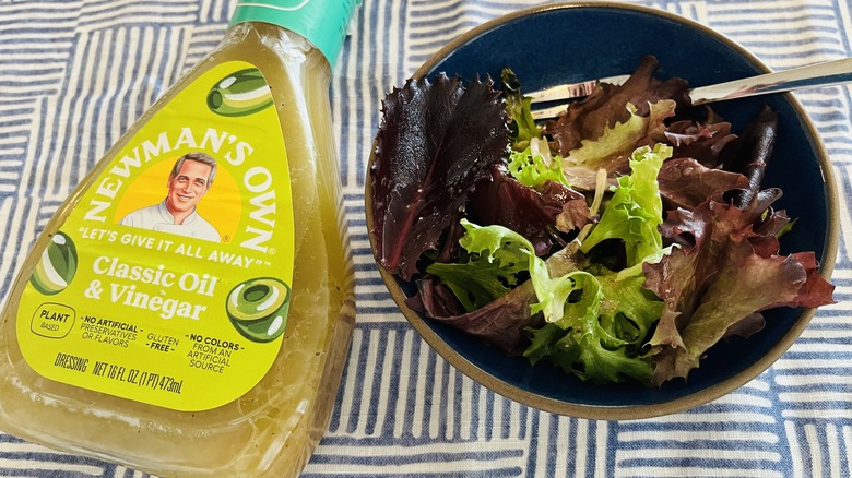 oil and vinegar salad dressing