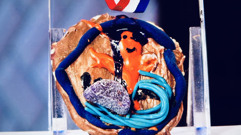 Sports medal cookie