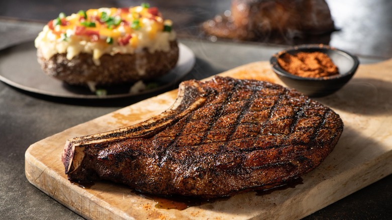 Steak at LongHorn Steakhouse