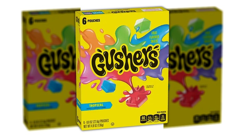 Box of Gushers Tropical