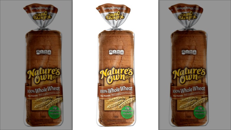 Nature's Own whole wheat bread