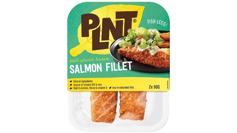 plant-based salmon fillets