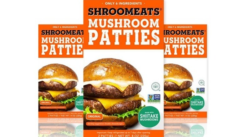 Shroomeats mushroom burger