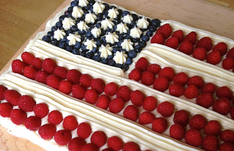 Flag Cake