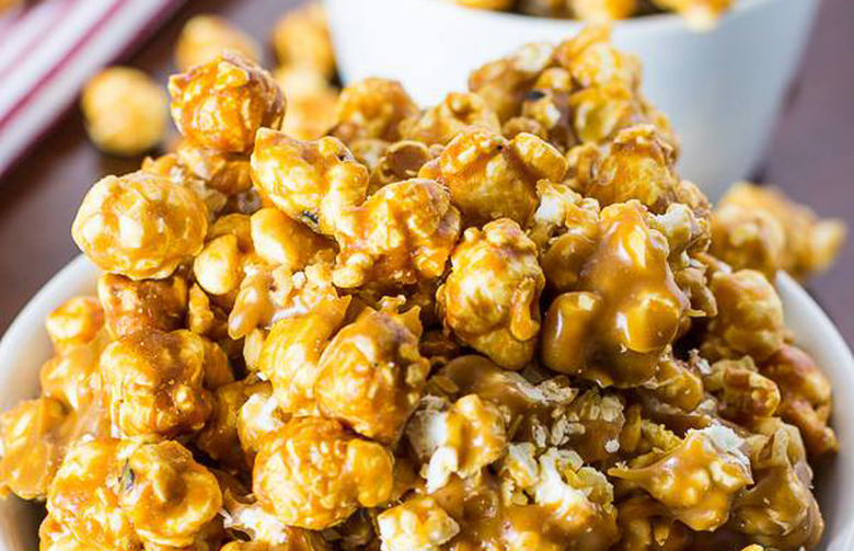 Kahlúa and Espresso Bean Caramel Corn