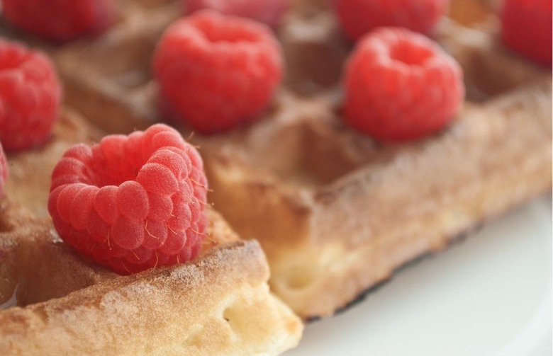 Berry Waffle Breakfast Sandwich