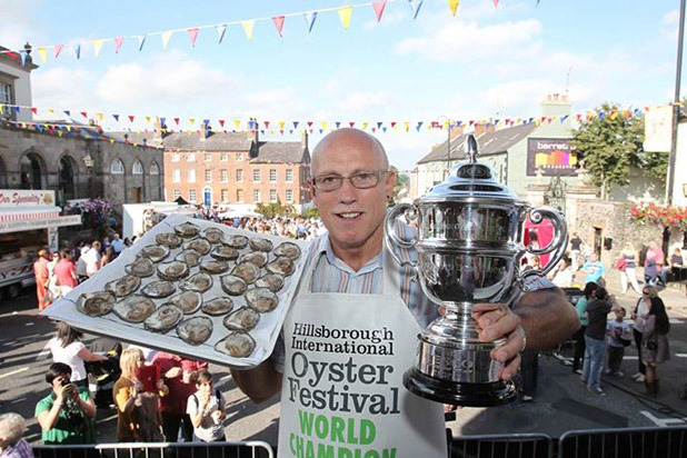 2) Most Oysters Eaten in Three Minutes