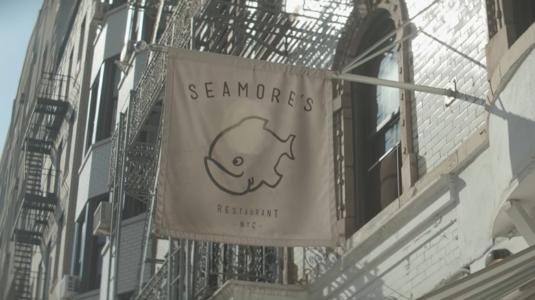 Seamore's flag sign