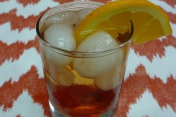 Fizzy Fruit Old Fashioned