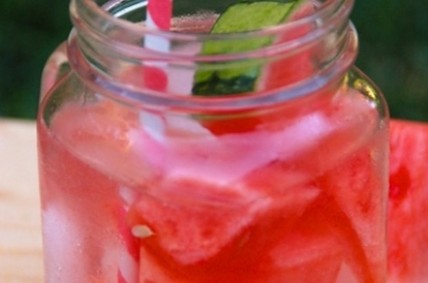 Watermelon Rum Soda