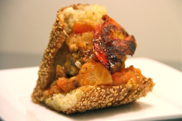 Meatball Sliders with Homemade Tomato Sauce