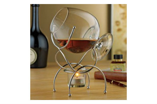 Brandy Warmer Four-Piece Gift Set, $29.95