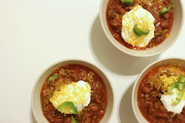 Sweet and Spicy Slow-Cooker Chili