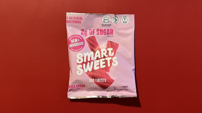 bag of SmartSweets Red Twists